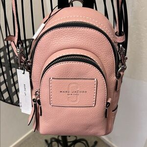 Marc Jacobs Blush Pink Mini Backpack